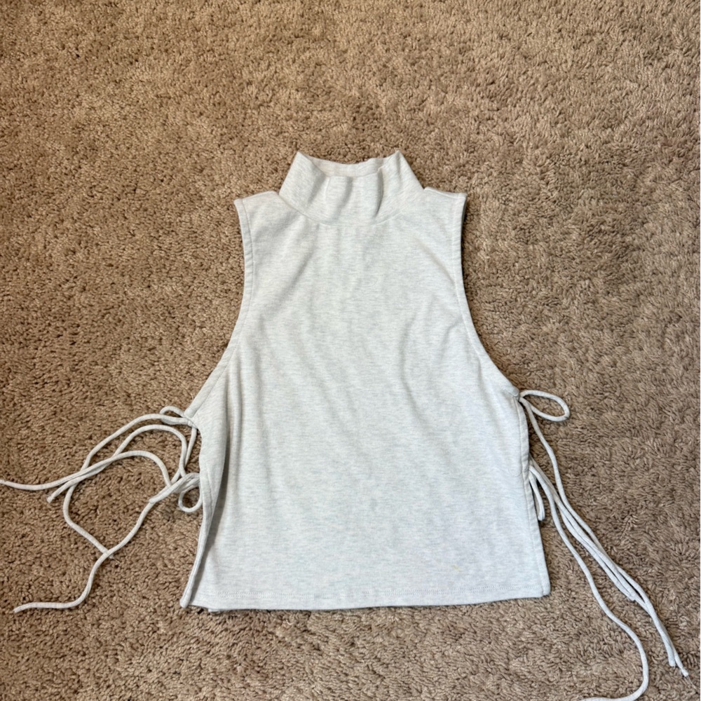Target Gray Crop Top